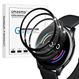 (3 Pack) Orzero Compatible for OnePlus Watch Screen Protector (Not Tempered Glass), Ultra Thin Hardness HD Clear Film Full Coverage Anti-Scratch Bubble-Free (Lifetime Replacement)
