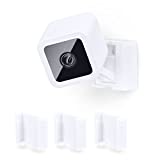 Screwless Wall Mount for Wyze Cam V3, VHB Stick On - Easy to Install, No Tools Needed, No Mess, No Drilling, Strong Adhesive Mount (3 Pack), White by Brainwavz