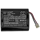 Replacement Battery for ADT Command Smart Security Panel,Compatible Honeywell Pro 7 AI05-2 AIO7-1 AIO7-2,fits Honeywell 300-10186,3.7V Li-ion 7800mAh/28.86Wh Black