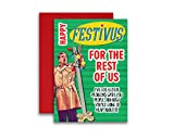 Seinfeld Inspired Festivus For the Rest of Us Parody Holiday Card 5x7 inch w/Envelope