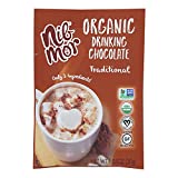 Nib Mor Hot Chocolate Packets or Cold Drinking Chocolate Mix - Organic, Vegan, Gluten Free Hot Cocoa - Traditional, 1.05 Ounce (Pack of 6 Sachets)