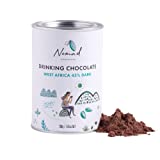 Nomad Chocolate - Hot Chocolate West Africa Cocoa 45% Dark, Plant-based, Vegan, Gluten-Free, GMO-Free, All Natural Ingredients, 7.1oz
