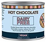 Double Donut Dairy Free Hot Chocolate Mix, Non Dairy Instant Vegan Hot Chocolate Mix, 12 Ounce