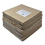 Paterson Paper 12" x 12" Natural Kraft Grease-Resistant Food-Safe Deli Sandwich Wrap Paper Sheets/Basket Liners (Case of 5000)