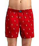 Polo Ralph Lauren All Over Pony Player Woven Boxer Rl 2000 Red MD