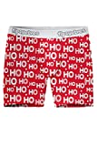 Men's Ho Ho Ho Xmas Boxer Briefs - Christmas Underwear: M