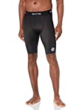 Skins Men's Series-1 Compression Half Tights/Shorts, Black, Large