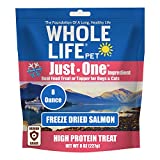 Whole Life Pet Products Healthy Cat and Dog Treats Value Pack, Human-Grade Wild-Caught Salmon, Protein Rich for Training, Picky Eaters, Digestion, Made in The USA, 8 Ounce, (Packaging May Vary)