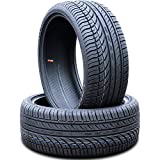 Set of 2 (TWO) Fullway HP108 All-Season High Performance Radial Tires-255/35R20 255/35ZR20 255/35/20 255/35-20 97W Load Range XL 4-Ply BSW Black Side Wall