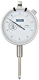 Fowler 52-520-129-0 Premium Dial Indicator with 1" Measuring Range and White Dial