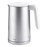 ZWILLING Enfinigy 1.56-qt Cool Touch Stainless Steel Electric Kettle, Tea Kettle, Silver