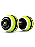 TriggerPoint MB2 Double Massage Ball Roller for Back and Neck Relief Green/White/Black, One Size