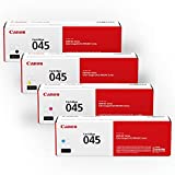 Canon Genuine Toner Bundle 045 (1240C006), 1 Pack, for Canon Color imageCLASS MF634Cdw, MF632Cdw, LBP612Cdw Laser Printers