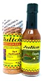 Julio's Famous Chipotle Hot Sauce And Seasoning Gift Pack, Add Seasoning To Your Favorite Tortilla Chips And Pour On The Sauce, Top Selling Texas Food, Perfect Taco Seasoning And Taco Sauce