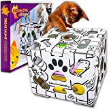 Cat Amazing Sliders  Cat Puzzle Toy for Indoor Cats  Cat Treat Puzzle Box  Interactive Treat Maze  Cat Enrichment Feeder  Food Puzzle  Best Cat Toy Ever!