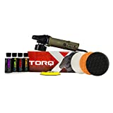 Chemical Guys BUF_503X TORQX Random Orbital Polisher, Pads, Polishes & Compounds Kit - 9 Items