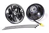 KC HiLiTES 42361 Gravity LED 7" DOT Headlight, Jeep TJ 97-06/H4 Universal - Pair Pack System