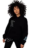 The Mayfair Group Women's Outta This World Soft Black Hoodie (One Size Plus)