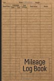 Mileage Log Book: Vehicle Mileage Journal for Business or Personal Taxes / Automotive Daily Tracking Miles Record Book / Odometer Tracker Logbook / Automobile, Truck Or Car Owner Gift Notebook