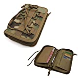 FIRECLUB Portable Tactical Wallet Handbag for Men Camping Hiking Bag Camouflage Bag Waist Bag Pack Polyester Card Purse (CP)