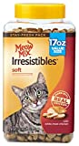 Meow Mix Irresistibles Soft Cat Treats, White Meat Chicken, 17 Ounces (Pack of 4)