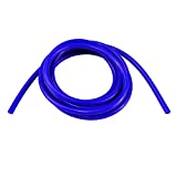 Ucreative 10FT High Temperature Silicone Vacuum Tubing Hose Blue (1/8" (3mm))