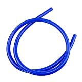 BUSY-CORNER 5FT High Temperature Silicone Vacuum Tubing Hose Line 1/8 Inch 3MM Blue