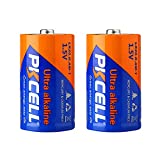 1.5V D Size AM-1 MN1300 Batteries Alkaline Battery lr20 Count Pcs (2)