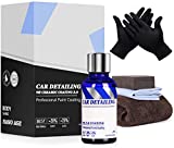 Yocisku 9H Nano Ceramic Coating Pro, Hydrophobic Gloss Shine Easy to Use Polymer Paint Protection Car Kit Last for 18 Months | Stronger Than Car Wax | Car Detailing Boat RV Motorcycle 30ML