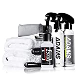 Adam's UV Ceramic Paint Coating Kit - 9H Ceramic Coating 5+ Years Of Protection | Stronger Than Car Wax | Apply After Car Wash, Clay Bar, Car Polisher | Car Detailing Kit Boat RV Motorcycle