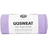 #1 Best Hot Yoga Towel (26.5x72) - SUEDE - 100% Microfiber, Skidless Yoga Towel, Super Absorbent, Anti-slip, Injury Free - Best Bikram Yoga Towel - Exercise, Fitness, Pilates, and Yoga Gear; Lifetime Guarantee