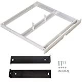 ECOTRIC Battery Tray Rack Aluminum Compatible with 1994-2013 EZGO TXT/Medalist Golf Cart 