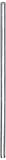 Glass Stirring Rod - 6" Long, 5 MM Diameter - 3 Pack