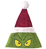 Dr. Seuss The Grinch Christmas Santa Hat Red