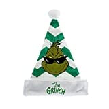 Dr. Seuss How The Grinch Stole Christmas - Stripe 16" Embroidery Hat