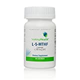 Seeking Health L-5-MTHF Lozenge, 1000 mcg L-Methylfolate for Optimal Absorption, Supports Healthy Energy Levels, MTHFR Support, Vegan and Vegetarian (60 lozenges)*