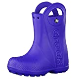 Crocs Kids' Handle It Rain Boots , Cerulean Blue, 13 Little Kid