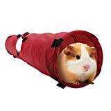 Living World Pet Tunnel, Red/Grey