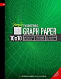 Simply 10x10 Graph Paper: Engineering Style Grid line ruled Composition Notebook, 8.5x 11in (Letter size), 120pages, 10 squares per inch (Create On Graph Paper series)