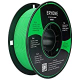 ERYONE PLA Filament 1.75mm, 3D Printer Filament PLA , +/-0.03mm, 1kg(2.2lbs)/Spool, Green