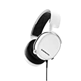 SteelSeries Arctis 3 Console - Stereo Wired Gaming Headset for Playstation 5/4, Xbox Series X|S, Nintendo Switch, VR, Android and iOS - White