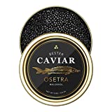 OVERNIGHT GUARANTEED, BESTER Premium Osetra Sturgeon Black Caviar - 8.8 oz-250g) - Malossol Ossetra Black Roe - Premium Quality, Traditional Style, Imported