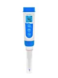 Apera Instruments Premium-Series PH60S Food pH Pocket Tester Kit, Swiss Spear pH Electrode, ±0.01 pH Accuracy, -2.00-16.00 pH Range (AI313)