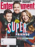 Entertainment Weekly November 8, 2016 Super Friends - Grant Gustin, Stephen Amell, and Melissa Benoist