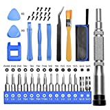 GANGZHIBAO 28 in 1Triwing Screwdriver Set Repair Tool Kit Compatible for Nintendo Switch/PS4/Xbox/NES, T6 T8 T10 Security Torx Y00 PH000 Phillips Screwdriver for Joy-con, Battery Replacement
