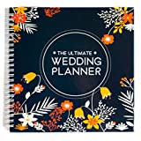 The Wedding Planner | A Complete 80 Pages Hardcover Organizer that Includes Checklists, Party Planner, Budget Organizer, Honeymoon and More | Wedding Planner Book and Organizer for The Bride | Wedding Gifts for Bride and Groom