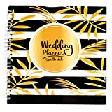 The Ultimate Wedding Planner - Organize The Wedding of Your Dreams. Hardcover, 80 Pages. Checklists, Party Planner, Budget Organizer, Bridal Shower, Rehearsal Dinner, Suppliers, Honeymoon & Much More