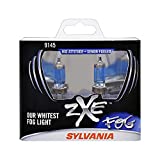 SYLVANIA - 9145 SilverStar zXe Fog High Performance Halogen Fog Light Bulb - Bright White Light Output, HID Attitude, Xenon Fueled Technology (Contains 2 Bulbs)
