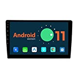 2022 Latest Android 11 Car Stereo, Eonon 10.1 Inch Double Din IPS Display Car Radio with Bluetooth 5.0, Built-in CarPlay & Android Auto/DSP, Support Custom UI/Fast Boot/Backup Camera-R03