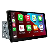 2022 Android 10.0 Double Din Car Stereo, Eonon Octa Core 4GB+64GB Car Radio with BT 5.0/IPS Display/GPS, Built-in CarPlay & DSP Support Android Auto/Fastboot/Backup Camera, 10.1 Inch-GA2189